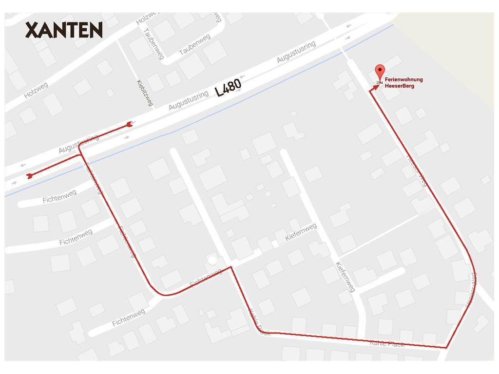 Ferienwohnung Heeserberg Xanten Eksteriør bilde